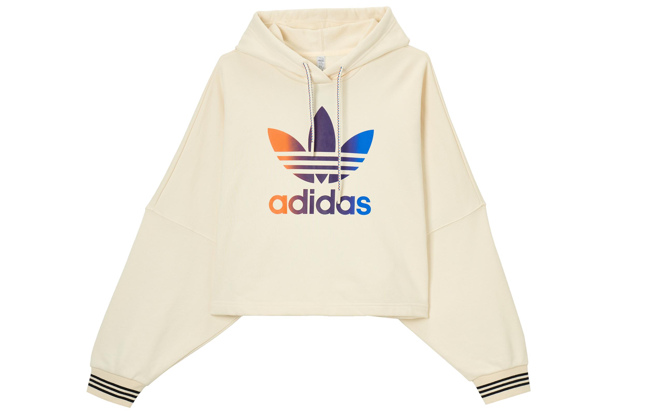 Adidas Originals SS23 Adicolor 70s Sweatshirt Women s Miracle White IK7865 L-XL