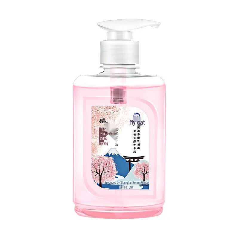 

Белый кот Цветок вишни Увлажняющее мыло для рук