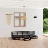 VidaXL Garden Lounge Set 7 Pcs Outdoor Furniture Patio Furniture Set Garden Furniture Patio Furniture Wood 3076073