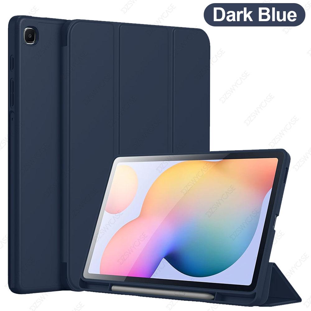 Pour tablette Samsung Galaxy S6 Lite 10,4 pouces avec porte-stylet (SM-P620N/P625N/P610N/ P613N/P615N/P619N) ,Housse Auto Veille/Sommeil