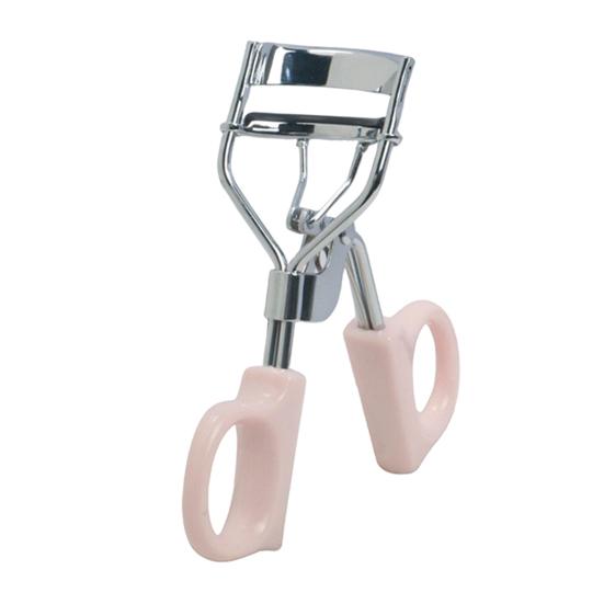 

Stainless Steel Eyelash Curler with Ergonomic Handle Volumizing Precision Eye Lash Curler Natural Long Lasting Lashes Curling Tools for Women Makeup розовый