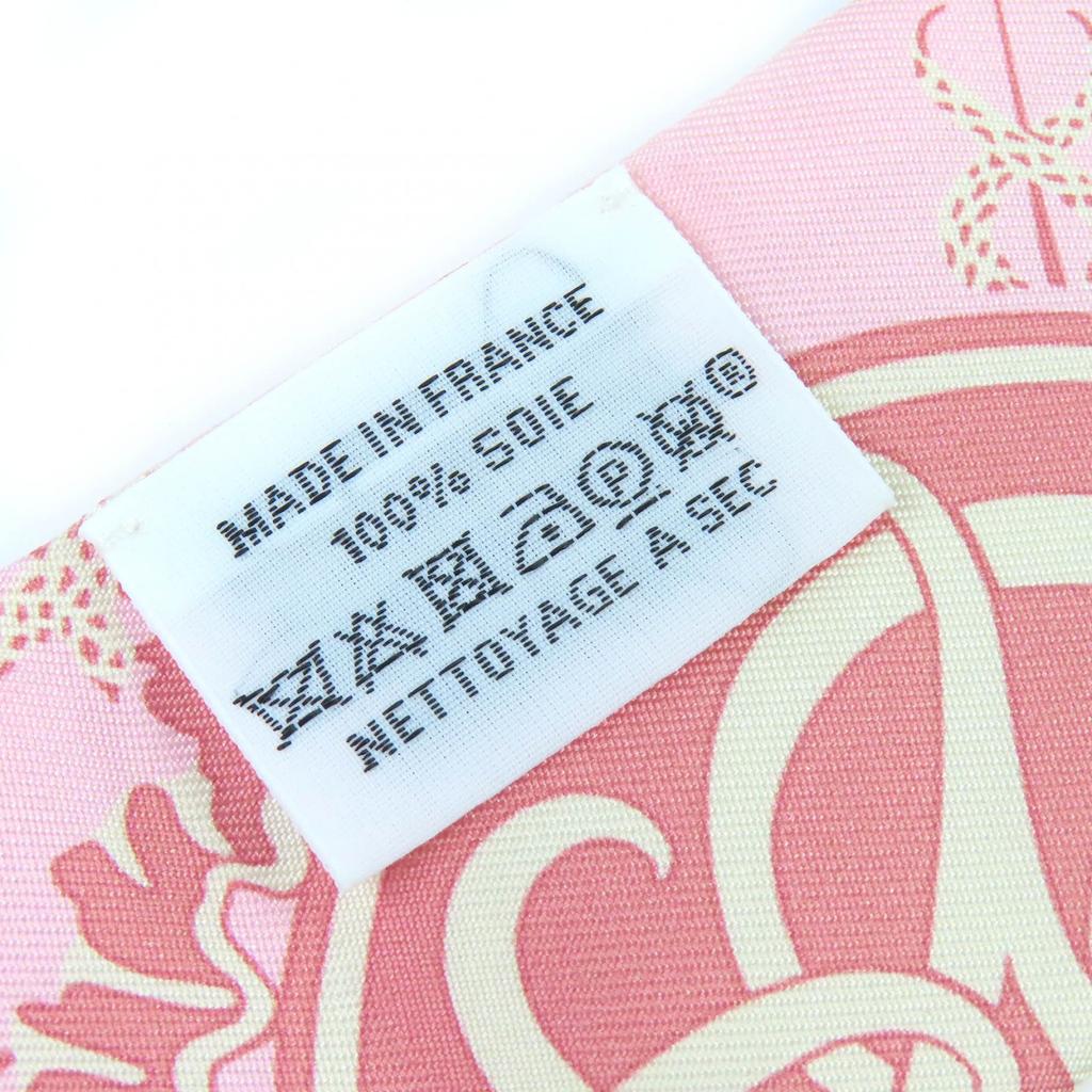 Pristine HERMES scarf Twilly Marble Silk Exlibris silk Women Used