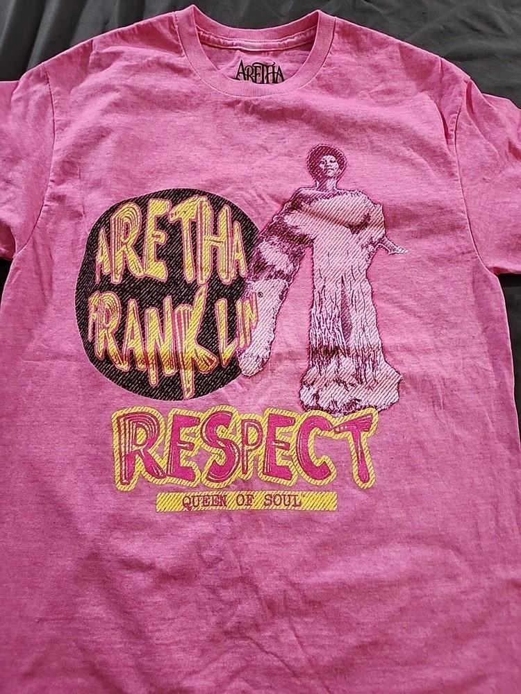 Hot Rare Respect Aretha Franklin Singer Pink S to 5XL Tee Shirt PN320 Unisex T-Shirt XL
