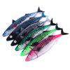 1pcs 29cm 65g Artificial Hollow Soft Mackerel Skin Lures Tuna Deepwater Sea Fishing Big Game Ocean Fishing Tackle