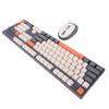 Wireless Keyboard and Mouse Combo 2.4G Wireless Plug and Play Ergonomic Keyboard and Mouse Set for Computer
