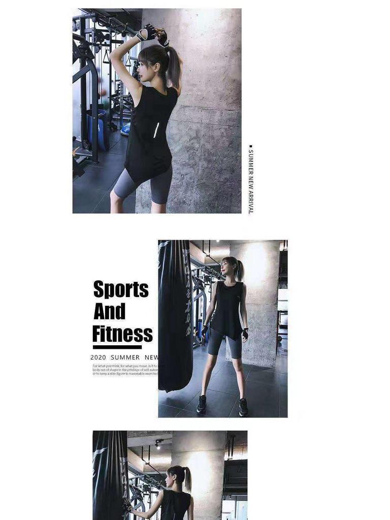 Damen Atmungsaktives Schnelltrocknendes Yoga Sport T-Shirt