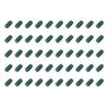 50 Pcs 12mm Carp Fishing Hose Set PE Cylinderic Fishing Hoses Cap Cap Fishing Gear Accessories