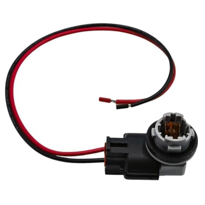 Rear Bumper Wiring Connector Socket Pigtail Harness As Shown Bumper Bulb Socket Replace Broken Part 2 Pieces Included