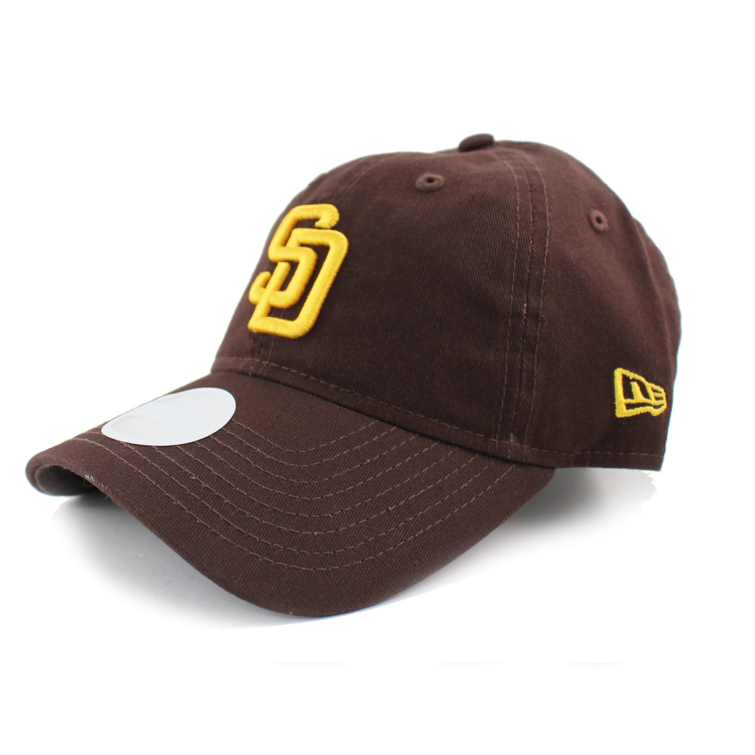 

New Era 9TWENTY Strapback Cap for Women, San Diego Padres MLB Core Classic Strapback Cap, Brown, SAN DIEGO PADRES