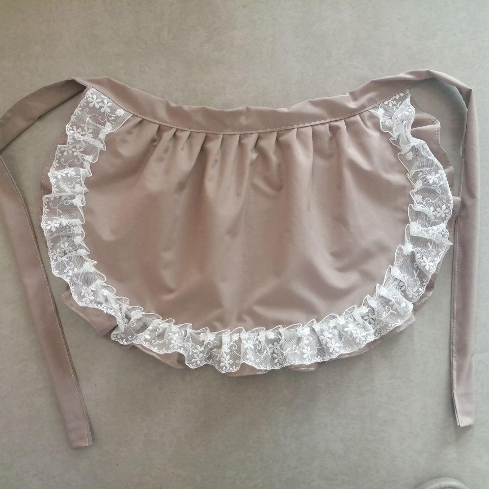 Short Waist Lace Aprons Cute Cleaning Apron Household Cooking Baking Storage Pinafore Women Anti-fouling Kitchen Accessories New