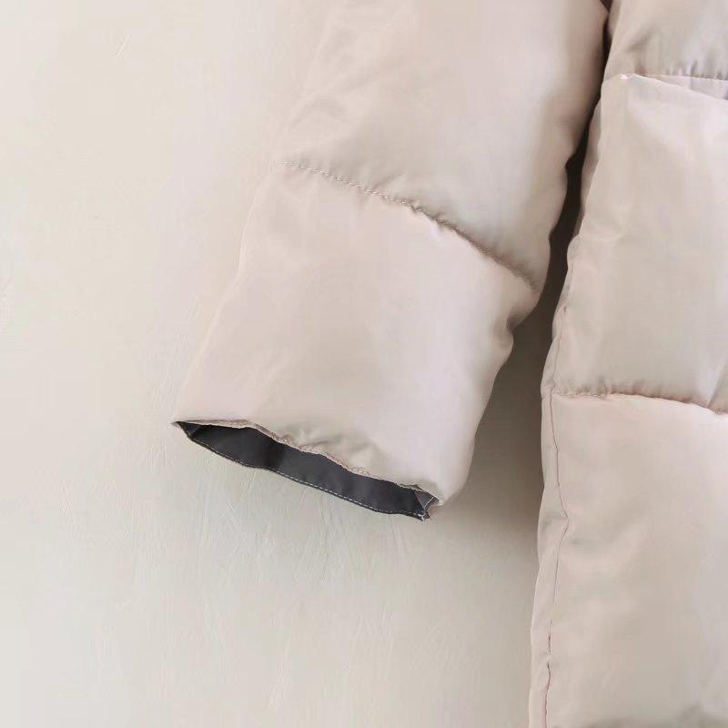 SCIONE Зима Женщины Длинная пуховая куртка Хлопчатобумажное пальто Большого размера — фото 7