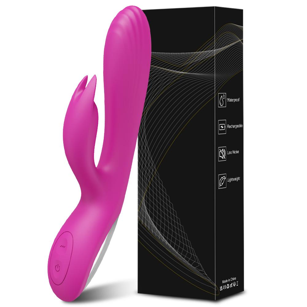Rabbit Vibrator for Women Powerful Clitoris G Spot Stimulator Vagina Nipple  Clit Massager Dildo Sex Toys Female Adults Supplies