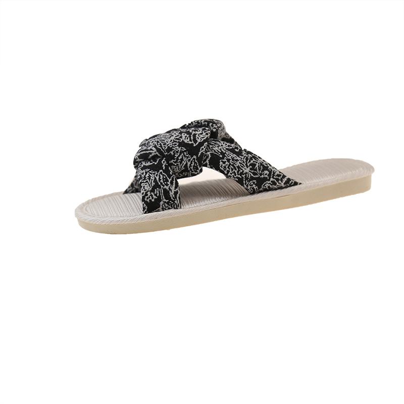 Fashion Summer New Round Toe Open Toe Leopard Print Soft Sole Non-slip Wear-resistant Flats Women's Fashion Sandals