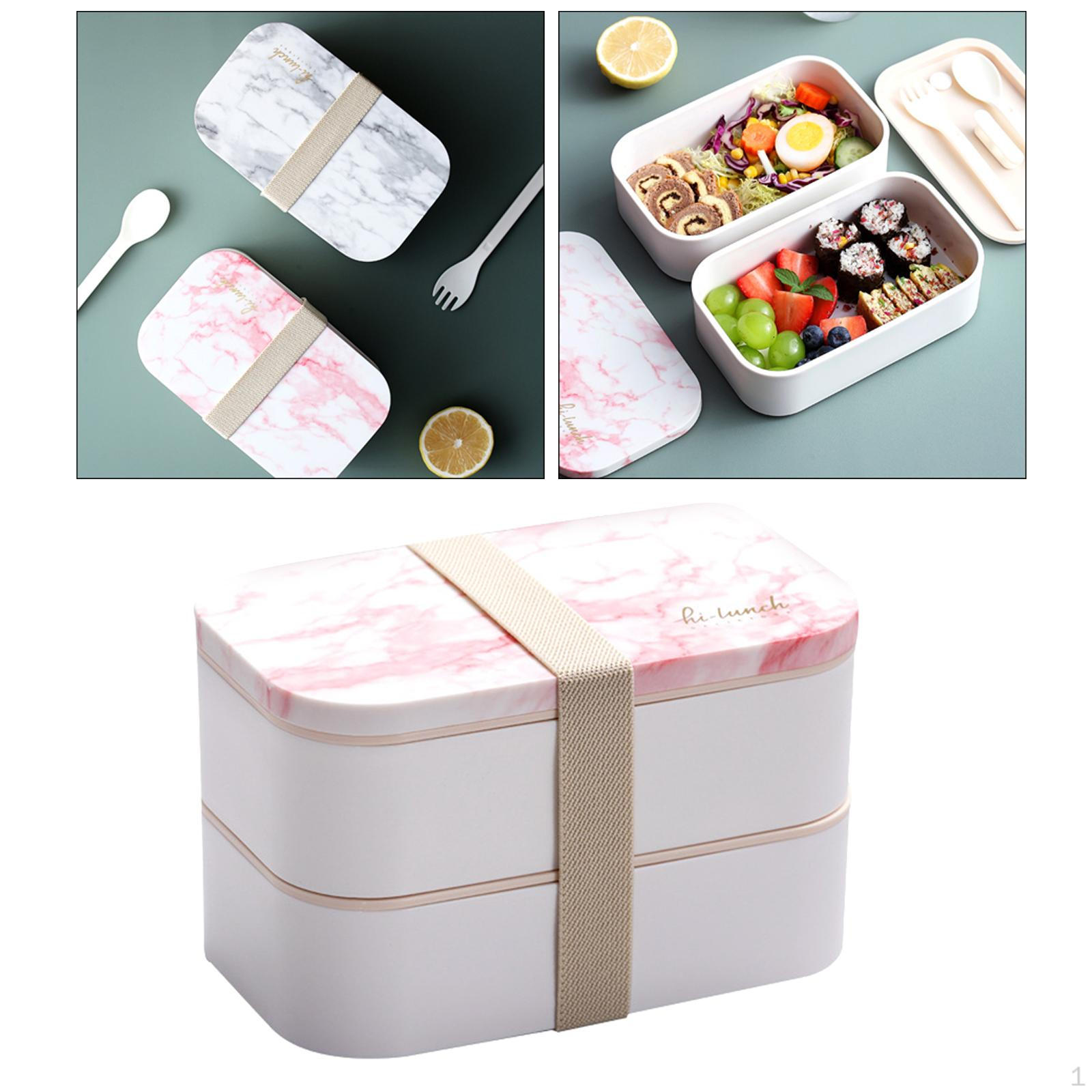 Meal Containers Storage Healthy Eating pink and divider