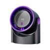Ice Desktop Fan with Digital Display - High-speed Turbo, 5-speed Adjustment, Portable USB/battery Powered, Rechargeable Portable Fan