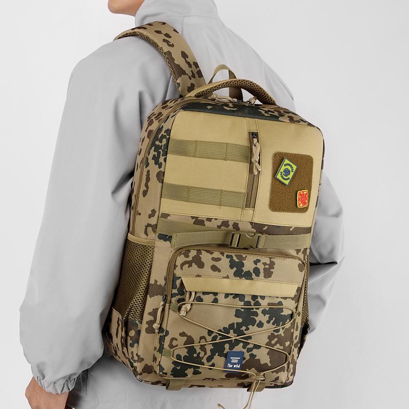 Outdoor Tactical Backpack Men Travel Daypack Climbing Hiking Trekking Hunting Fishing Camping Sports Rucksacks
