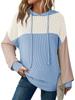 Hoodies Woman 2025 Autumn New Hoodie Y2K Patchwork Loose Tops Women Hooded Clothing Street Wear
