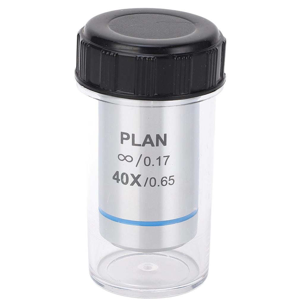 Infinity Objective Lens 40X Wide Viewing High Transmittance 195 Microscope Objective Lens