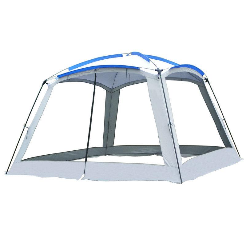 Dome Canopy Large Tent Outdoor Extra Large Camping Awning Outdoor Sun Protection Hiking Rainproof Pavilion Anti-Mosquito 3*5M