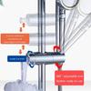 Not Drill Handheld Shower Head Brackets Adjustable Shower Rod Holder Universal Shower Head Holder Rotatable Brackets