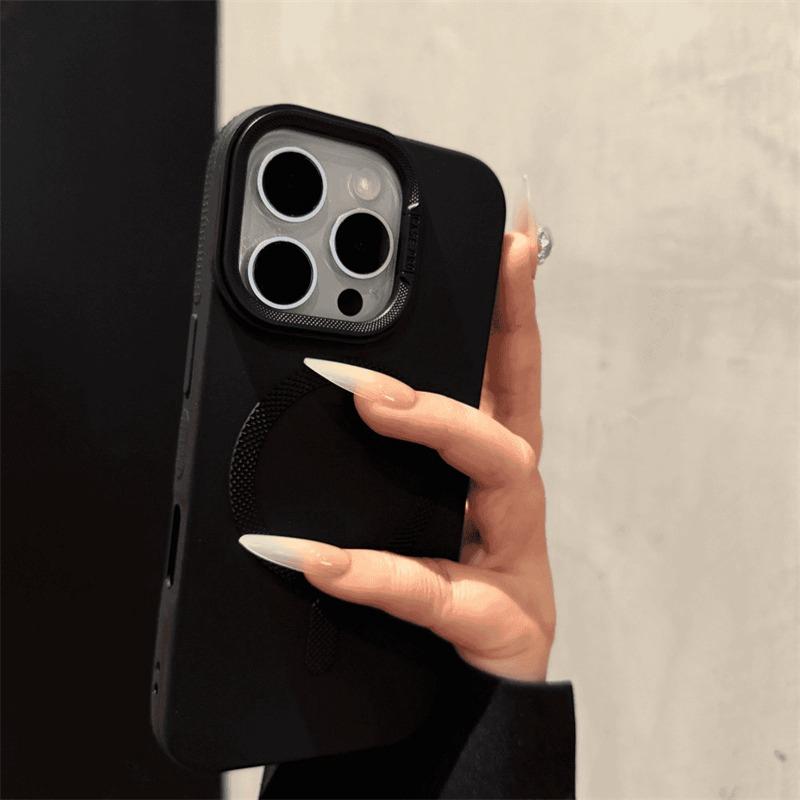 Luxury Wireless Charging Kickstand Magsafe Phone Case For For Iphone 11 12 13 14 15 16 Pro Max Plus Soft Magnetic Bumper Back Cover