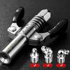 Double Handle Grease Tool Coupler Leak-Free Grease Tip Tool Thickening Grease Nozzle  Automobile