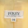 FOXEY made in Japan tailored jacket 38 beige Women Used