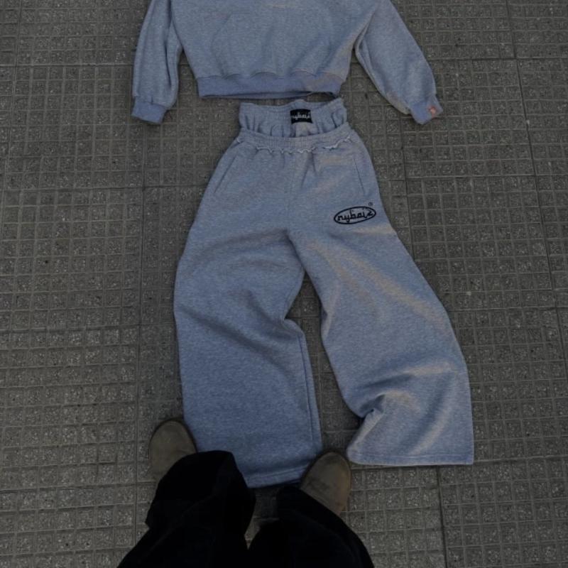 Y2K Hip Hop Fashion Letter Printed Loose Pants