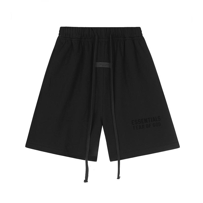 FOG ESSENTIALS Unisex Loose Silicone Print Casual Shorts