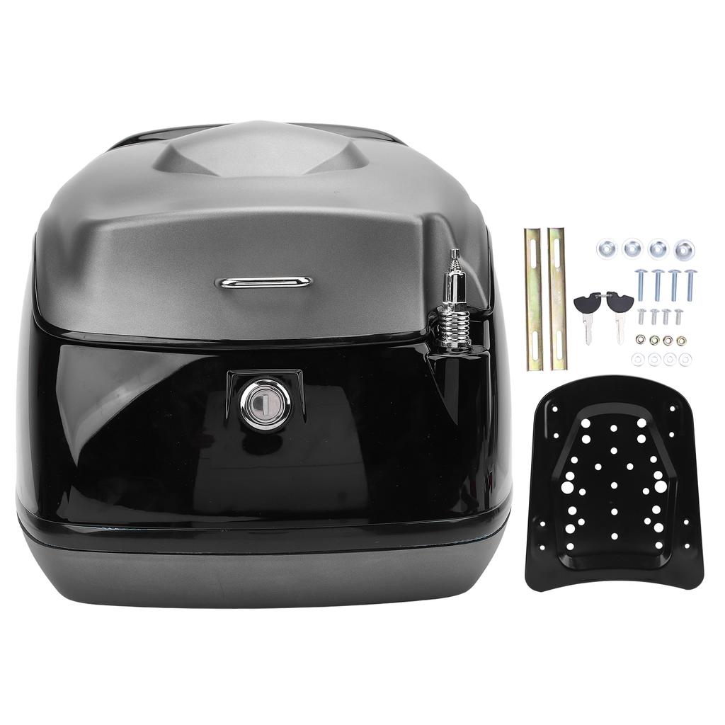 38L Motocyklový horní kufr Retro styl Voděodolný Vysoká pevnost Velká kapacita Kufr Horní box pro