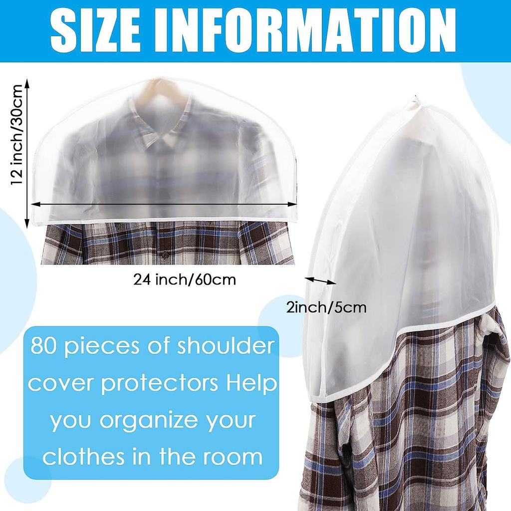 20 peças Capa de Proteção contra Poeira para Pendurar Roupas Saco de Armazenamento para Vestido de Noiva Terno Casaco Sacos para Vestuário Organizador Organizadores de Roupas para Pendurar no Guarda-Roupa