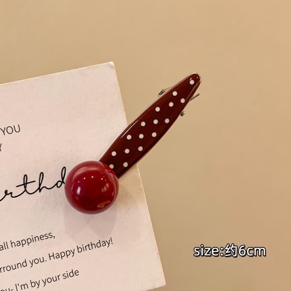 

Polka Dot Hair Clip Seamless Hairpin Versatile Hair Barrettes for Women Girls 5