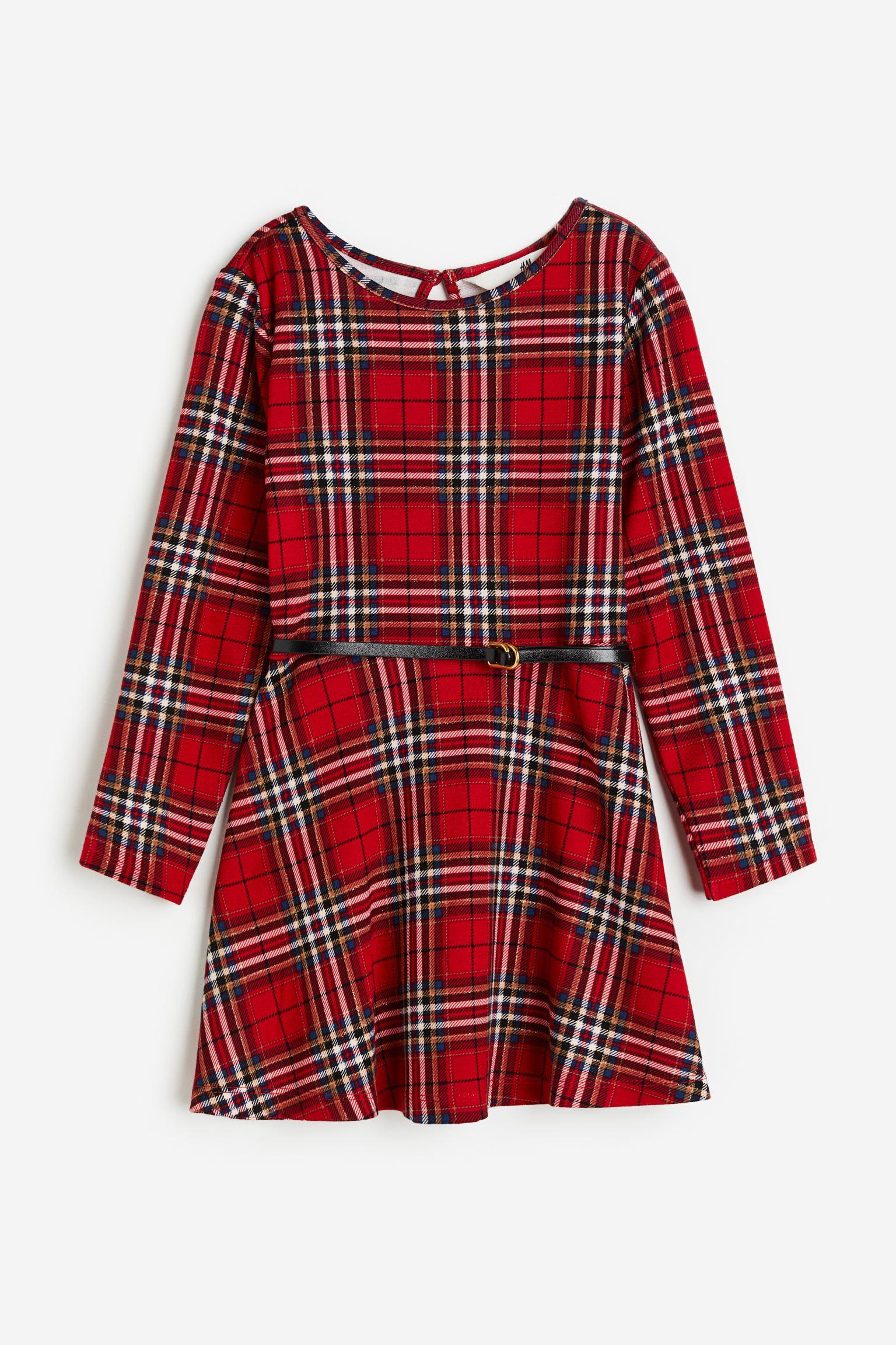 

Платье из джерси с длинными рукавами