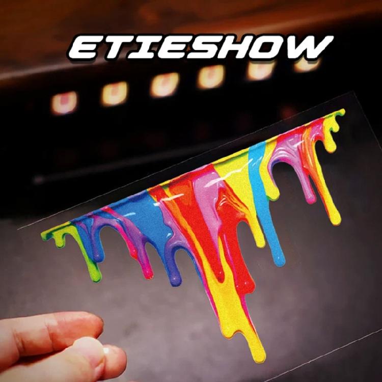 Dynamic Fluid Pattern Car Sticker Stylish Fluid Design Car Decal Elevates Vehicle Aesthetics Suitable for Various Models