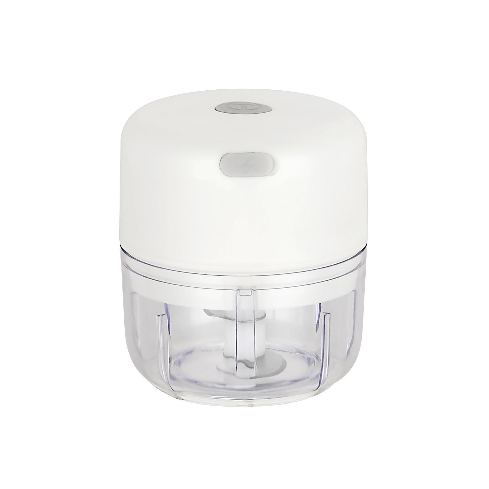 

Електричний USB-зарядний міні-прес для часнику для домогосподарства 100ML two-page knife білий