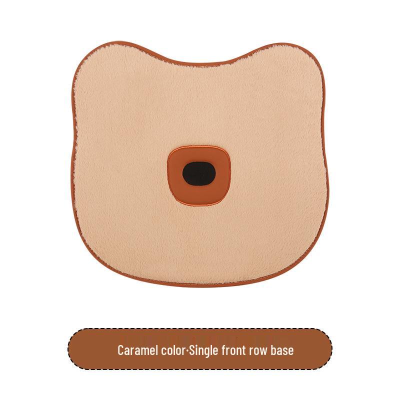 Cute Bear Plush Winter Car Seat Cushion for Mazda EZ6, CX30, CX50, and Mazda 6