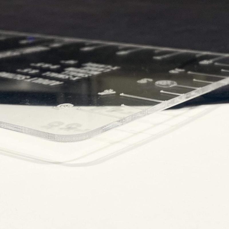 T-Shirt Alignment Ruler Centering Tool Placement Graphic Guide Tough Printed T-Shirt DesignRuler Ruler Guide Size Chart