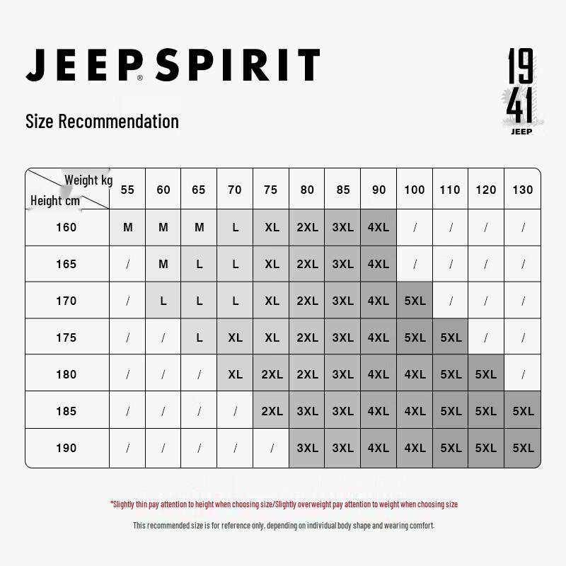 JEEP SPIRIT Men's Crew Neck Sweatshirt