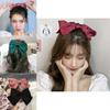 Chic Satin Ribbon Hairpins With Large Bow For Stylish Women And Girls