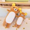 Rilakkuma Long Plush Pillow: Cute Bear Doll Bed Back Cushion Gift