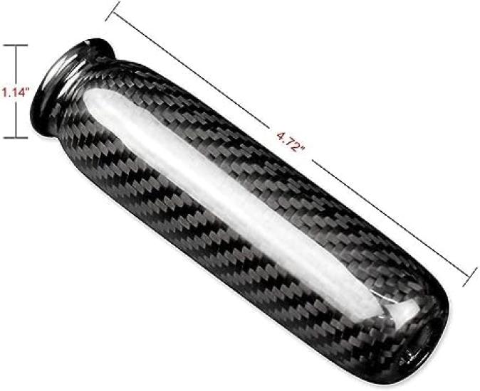 AIRSPEED Mini Cooper R55 Clubman R56 R57 R58 R59 R50 R53 R52 Interior Realistic Carbon Fiber Handbrake Cover Grip Handle Lever Stylish Custom Interior