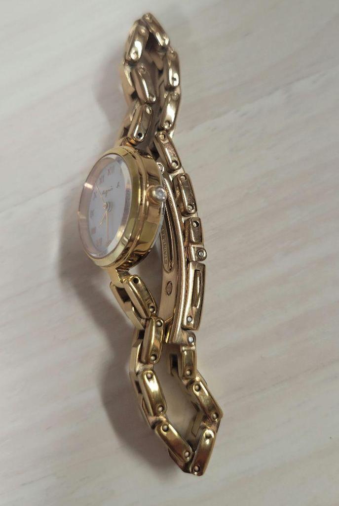 [USED] Seiko Agnes B. Gold Watch