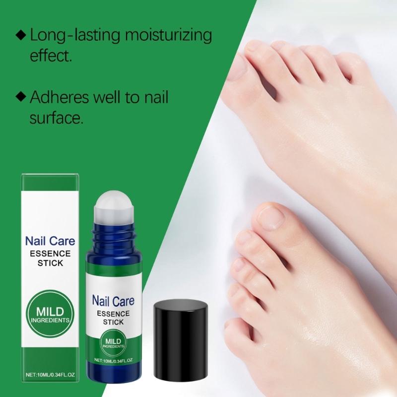 Repairing Nail Liquid Roller With Botanicals Mix For Fragile Tips Deep Hydrating Fluid Non Greasy Formula Compact Rollerball Design