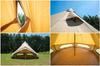 Ogawa Outdoor Camping Tent for People Glocke 12 Sand Beige 2729 5-6 T/C-
