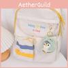 Cute Plush Penguin Keychain Toy Backpack Decor Pendant Ornament Bag Accessory