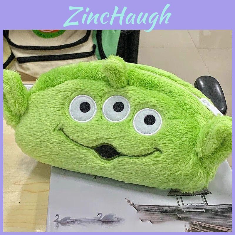 Lotso Alien Plush Pencil Case With Double Sided Design For Students And Office Supplies