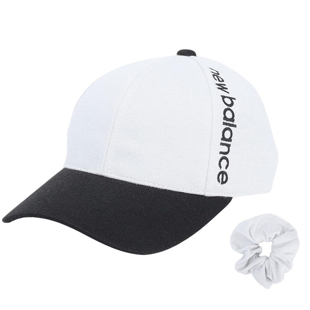 

cap Golf hat [New Balance] Women s (with scrunchie) / / 012-4287506 030_White