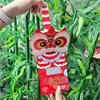 Chinese New Year Red Envelopes Eye Catching Red Envelopes In Chinese Lions Head Style For Festive Gift Giving