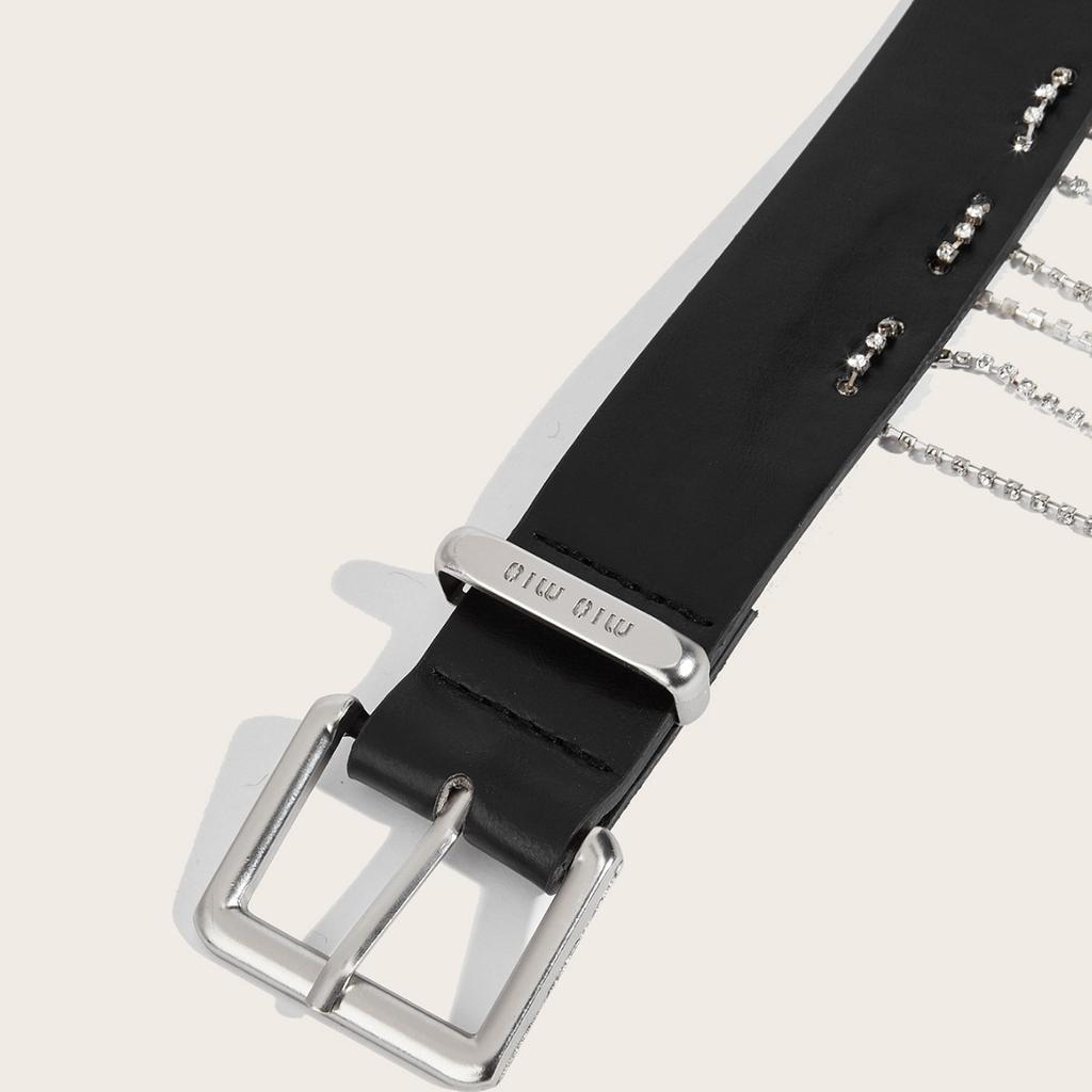 Vintage Bohemian Rhinestone Fringed Waist Chain Ladies Fine Belt Premium Body Chain Ladies Belt