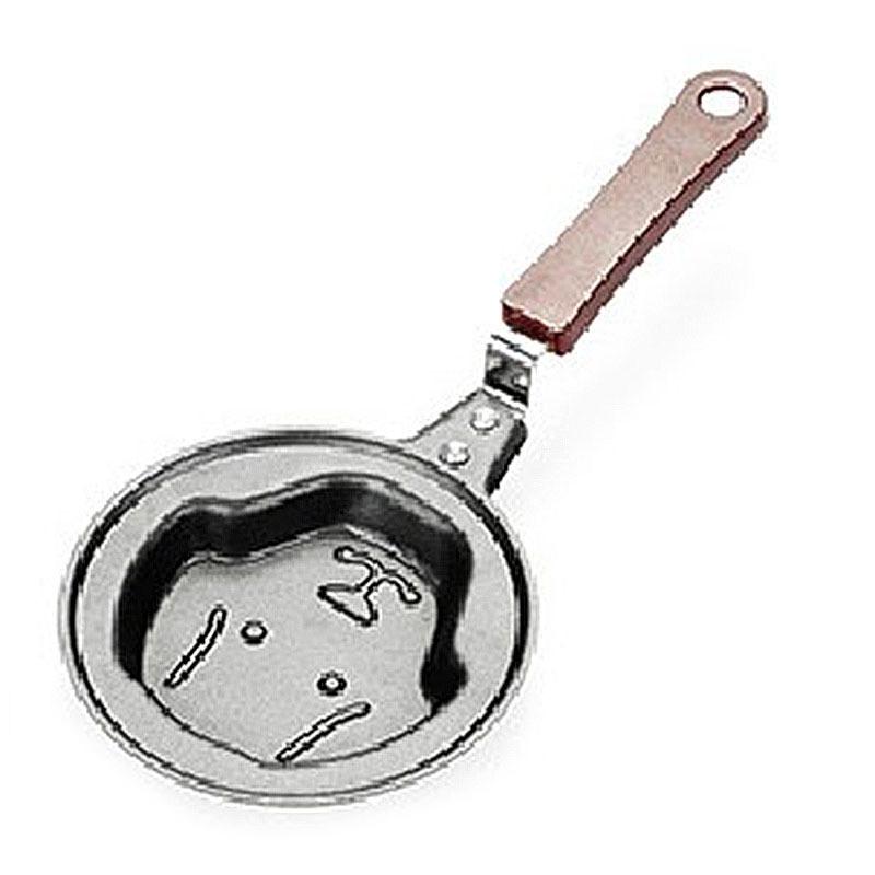 Mini Äggstekpanna Köksartiklar Frukost Kärlekspanna Pannkakspanna Hjärta Omelettpanna Jarhead Utan Lock Gjutjärn Svarta Artiklar
